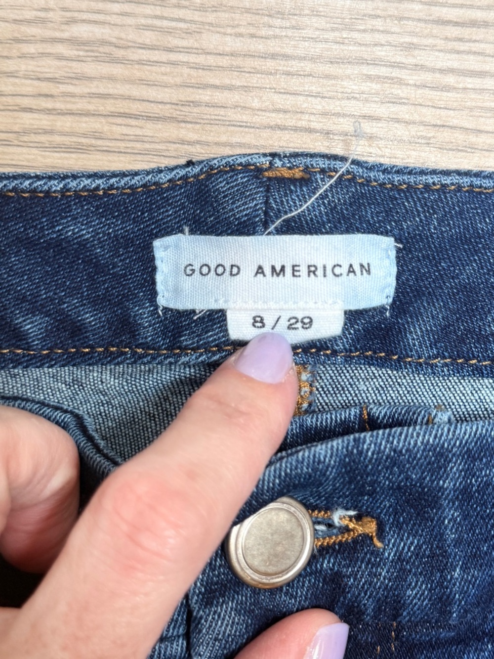 Good American Good Legs Jeans size 8/29 - Picture 7 of 8